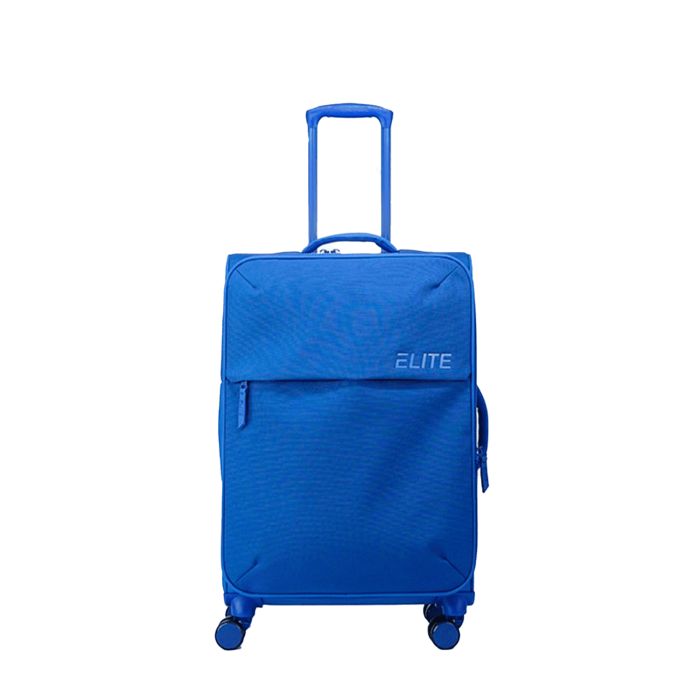 Valise souple Pure Soft Extensible 67 cm Bleu Classique