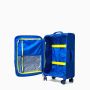 Valise souple Pure Soft Extensible 67 cm Bleu Classique