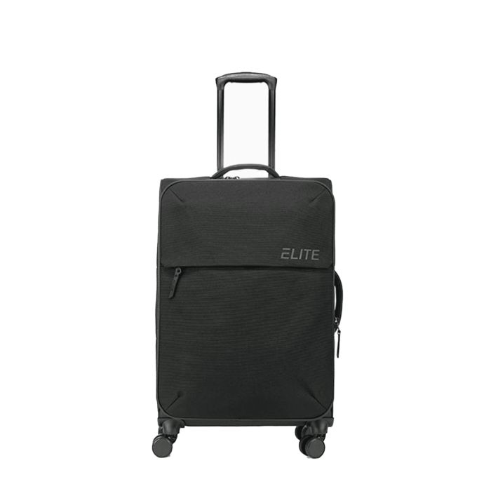 Valise souple Pure Soft Extensible 67 cm Noir
