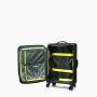 Valise cabine souple Pure Soft Extensible 55 cm Noir