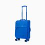 Valise cabine souple Pure Soft Extensible 55 cm Bleu Classique