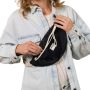 Sac banane 32 cm en polyester recyclé Onyx