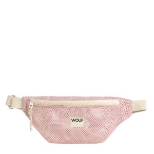 Sac banane 32 cm en polyester recyclé Blush Sac banane 32 cm en polyester recyclé Blush
