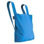 Sac shopping pliable avec pochette 65 cm Blue