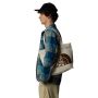Tote bag en coton 34,3 cm Weimaraner Brown Large Logo Print