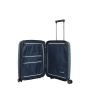 Valise cabine rigide Air Base Extensible 55 cm Bleu Glace
