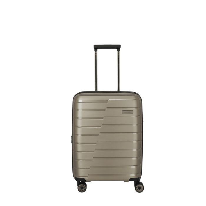 Valise cabine rigide Air Base Extensible 55 cm Champagne