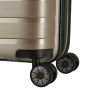 Valise cabine rigide Air Base Extensible 55 cm Champagne