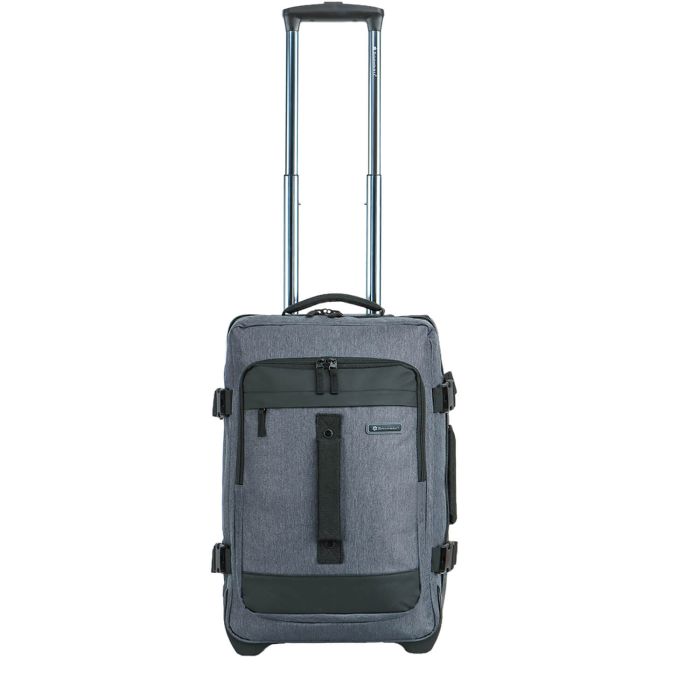 Sac de voyage cabine à roues 48402 2-en1 52 cm Gris