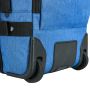 Sac de voyage cabine à roues 48402 2-en1 52 cm Bleu