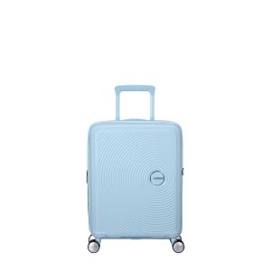 Valise cabine rigide Soundbox Extensible 55 cm Pastel blue