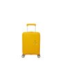 Valise cabine rigide Soundbox Mini 47 cm Gold Yellow