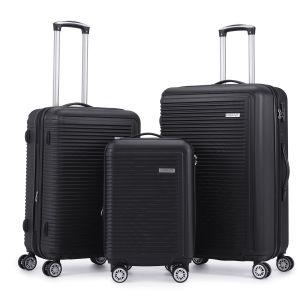 Lot de 3 valises rigides Summer 2.0 Extensibles 55, 67 et 77 cm Noir