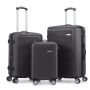 Lot de 3 valises rigides Summer 2.0 Extensibles 55, 67 et 77 cm Anthracite