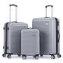 Lot de 3 valises rigides Summer 2.0 Extensibles 55, 67 et 77 cm Silver
