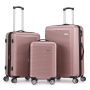 Lot de 3 valises rigides Summer 2.0 Extensibles 55, 67 et 77 cm Rose