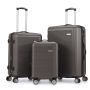 Lot de 3 valises rigides Summer 2.0 Extensibles 55, 67 et 77 cm Brown Kaki
