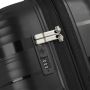 Valise rigide L Dune extensible 4 roues Noir