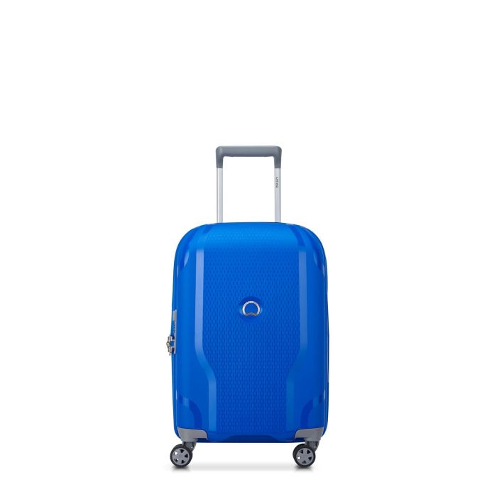 Valise cabine rigide extensible Clavel 55 cm Bleu