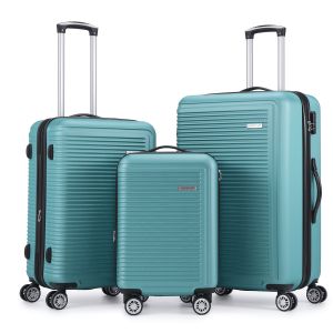 Lot de 3 valises rigides Summer 2.0 Extensibles 55, 67 et 77 cm Vert