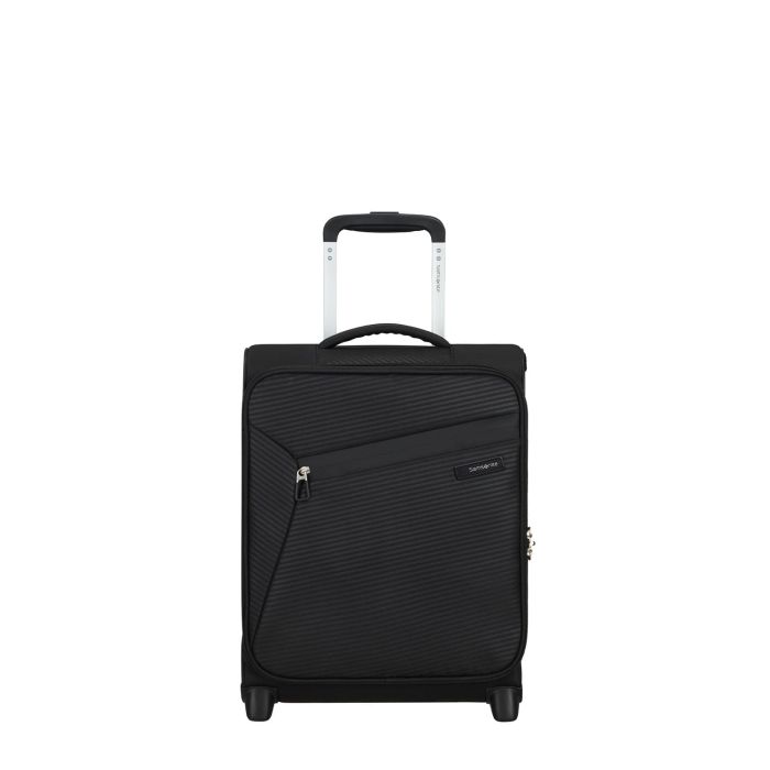 Valise cabine souple 2 roues Litebeam 45 cm Black