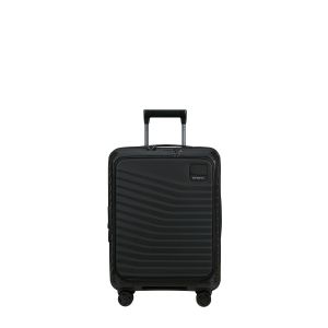 Valise cabine rigide Intuo Extensible avec compartiment ordinateur 55 cm Black Valise cabine rigide Intuo Extensible avec compartiment ordinateur 55 cm Black