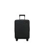 Valise cabine rigide Intuo Extensible avec compartiment ordinateur 55 cm Black