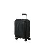 Valise cabine rigide Intuo Extensible avec compartiment ordinateur 55 cm Black