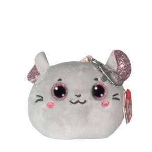 Porte-clés peluche Squish Boo's à Clip 8 cm Catnip la souris Porte-clés peluche Squish Boo's à Clip 8 cm Catnip la souris