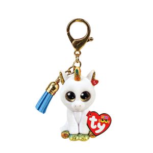 Porte-clés Mini Boos Pixy la Licorne blanche Porte-clés Mini Boos Pixy la Licorne blanche