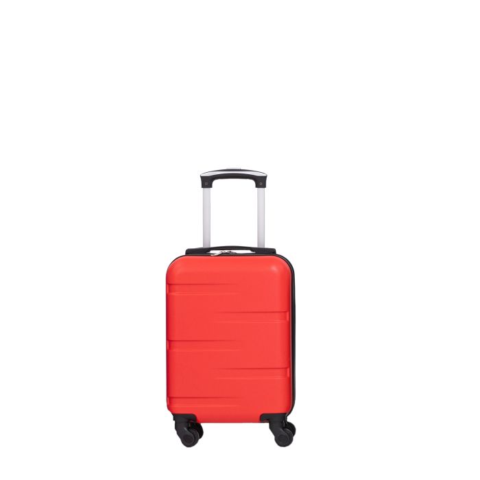 Valise underseat rigide FG43 46 cm Rouge