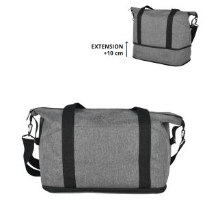 Sac shopping Bigshop Extensible 40 cm Noir