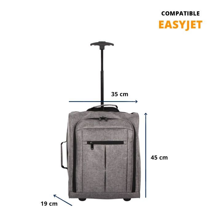 Valise underseater souple Easy 45 cm Black