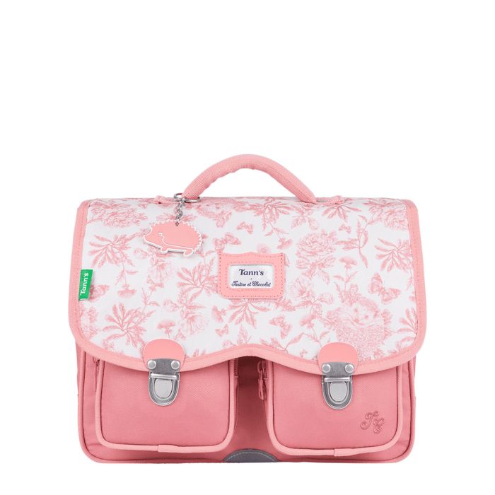 Cartable maternelle Tartine et chocolat 33 cm Toile de Jouy