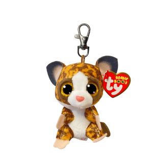 Porte-clés peluche Beanie Boo's 10 cm Binky le galagos