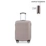 Valise cabine rigide Summer 2.0 Extensible Champagne