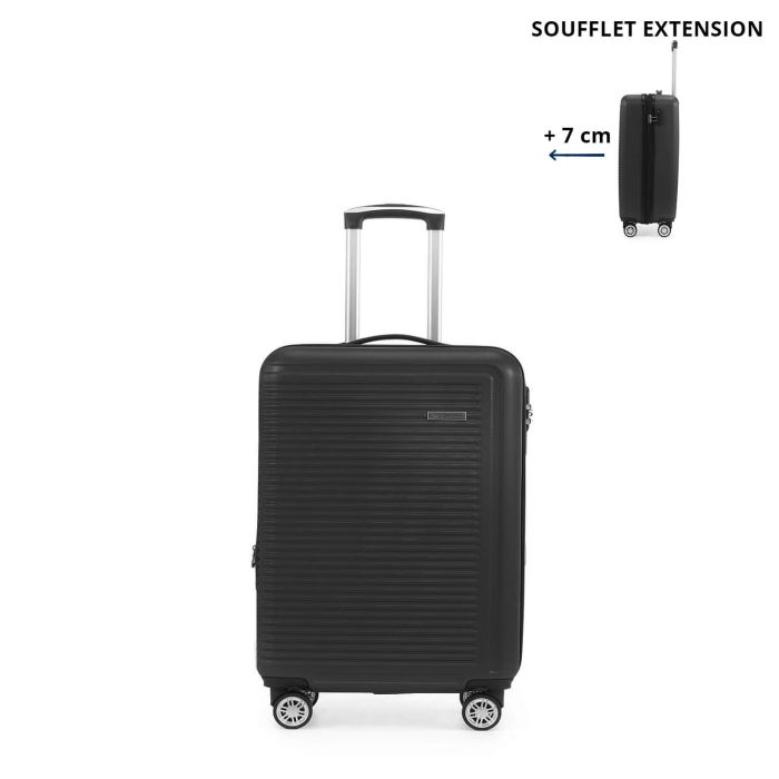 Valise cabine rigide Summer 2.0 Extensible Noir