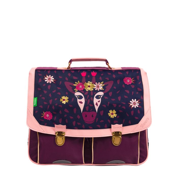 Cartable scolaire L'art du camouflage 38 cm Inaya