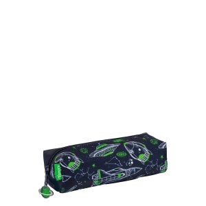 Trousse Scolaire Sevan - Polyester Recyclé Multicolore 21x6x6.5cm