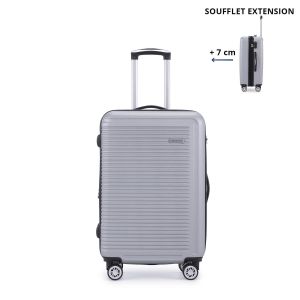 Valise rigide M Summer 2.0 Extensible Silver