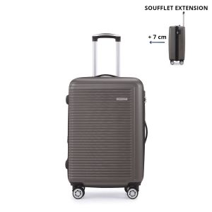 Valise rigide M Summer 2.0 Extensible Brown Kaki