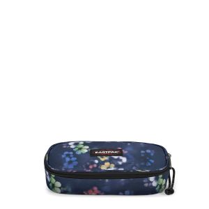 Trousse Oval 22 cm Flora Fade Navy