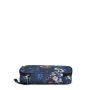 Trousse Oval 22 cm Flora Fade Navy
