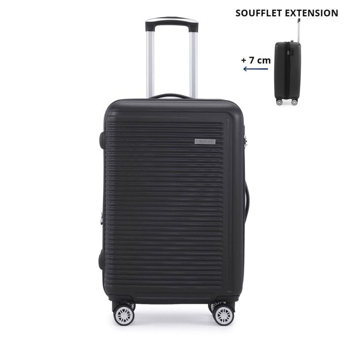 Valise rigide L Summer 2.0 Extensible Noir