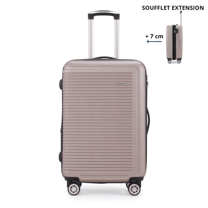 Valise rigide L Summer 2.0 Extensible Champagne