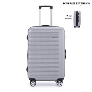 Valise rigide L Summer 2.0 Extensible Silver