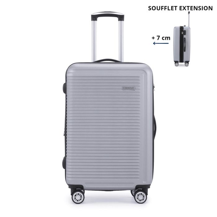 Valise rigide L Summer 2.0 Extensible Silver