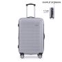 Valise rigide L Summer 2.0 Extensible Silver