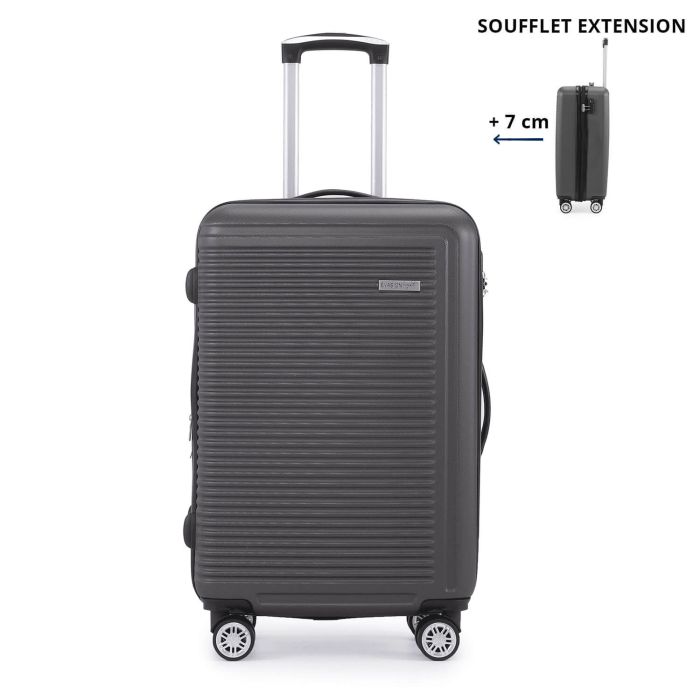 Valise rigide L Summer 2.0 Extensible Anthracite