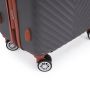 Valise cabine rigide Spring 2.0 Extensible Anthracite